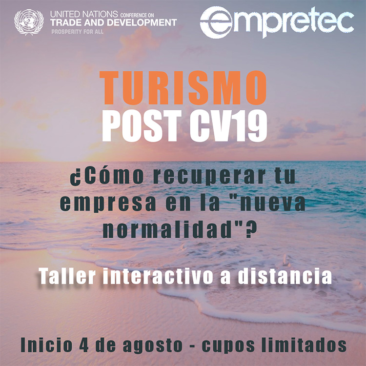 Taller para empresas de Turismo: Recuperación post CV19